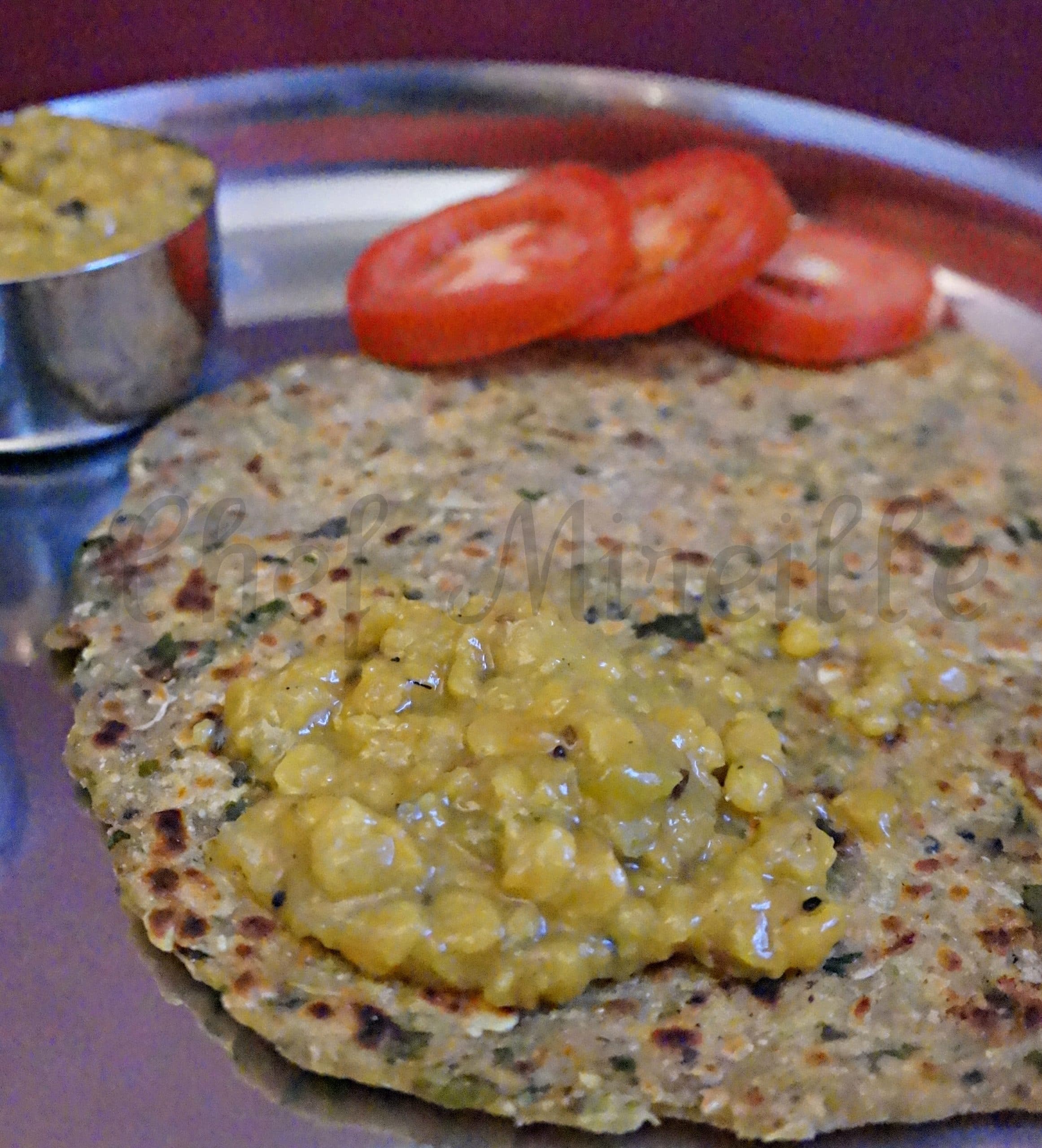 Parathas cu Paneer și Dovlecel