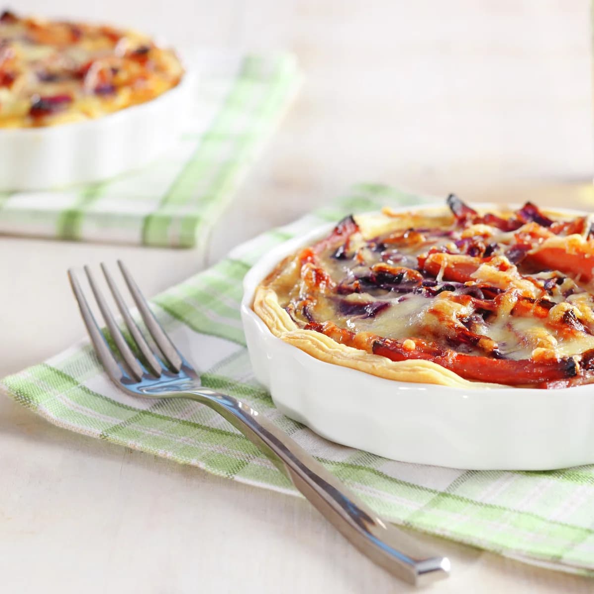 Pai cu julienă și varză roșie