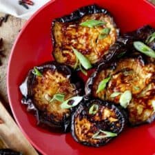 Char Siu Style Roasted Eggplant