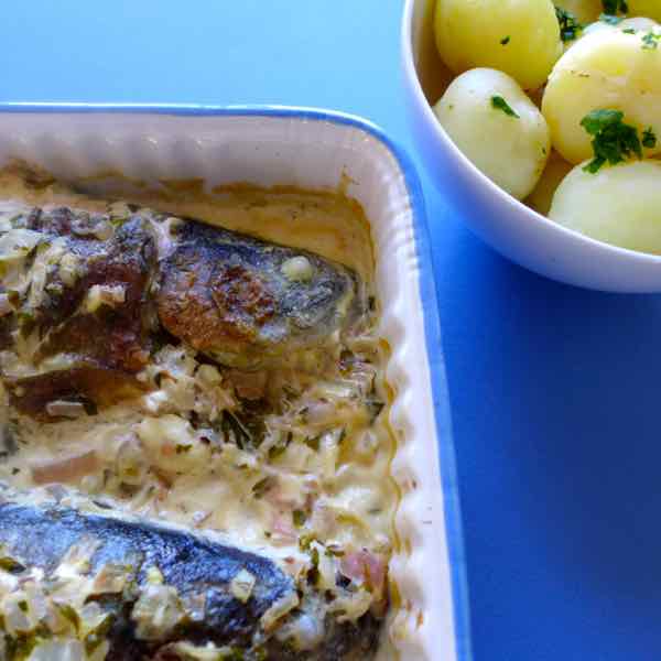 Truite cu Riesling (Rețetă tradițională luxemburgheză)