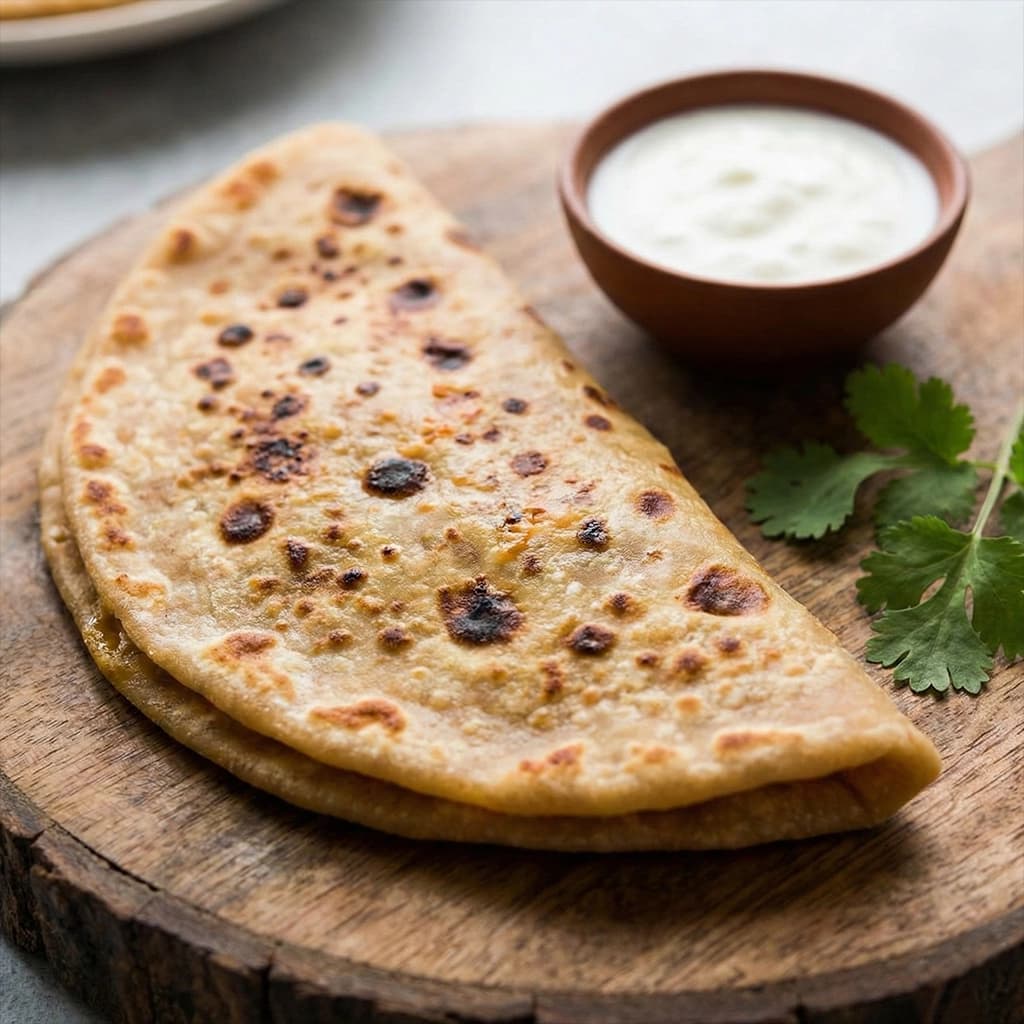 Chilli Cheese Paratha