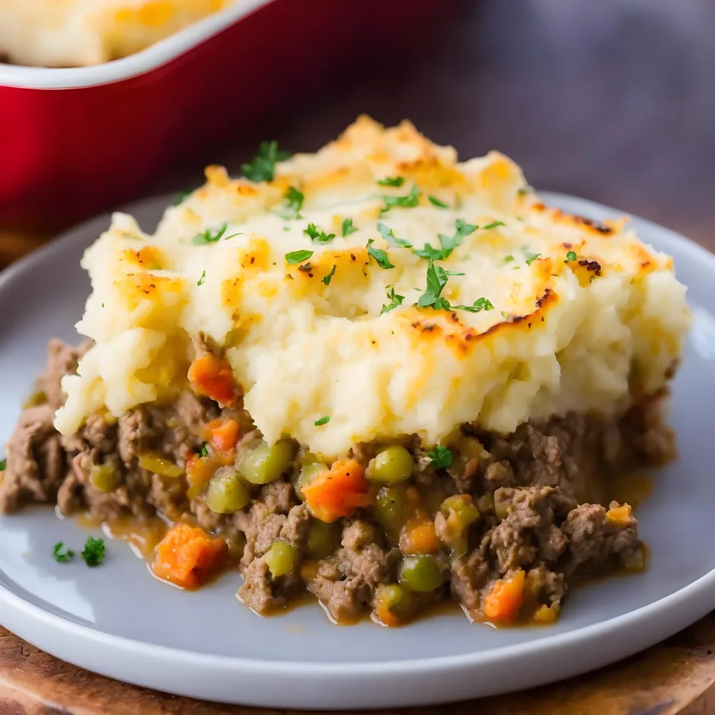 Tartă cu Mincă de Miel (Shepherd's Pie)