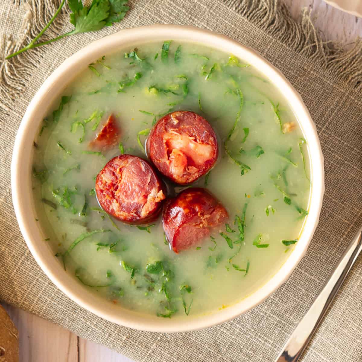 Caldo Verde (Supă Verde Portugheză)