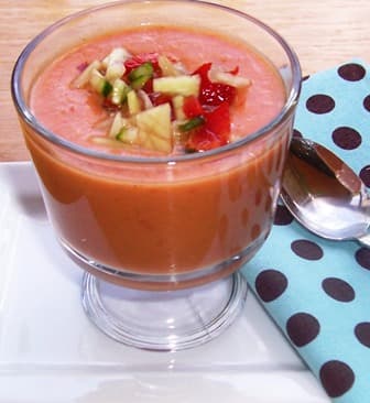 Supă Gazpacho (Supă rece spaniolă)