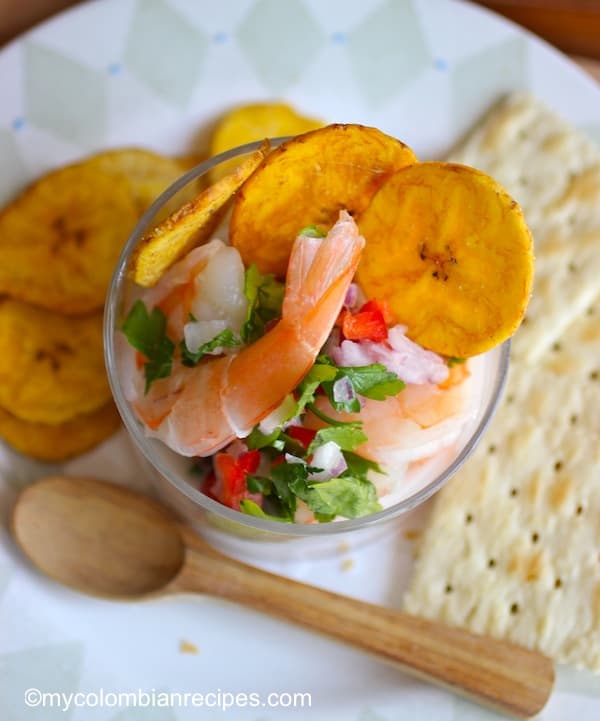 Ceviche de Camarón con Coco