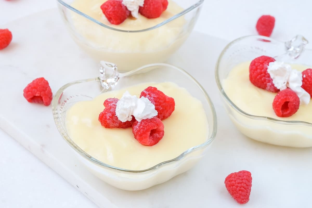 Homemade Vanilla Pudding