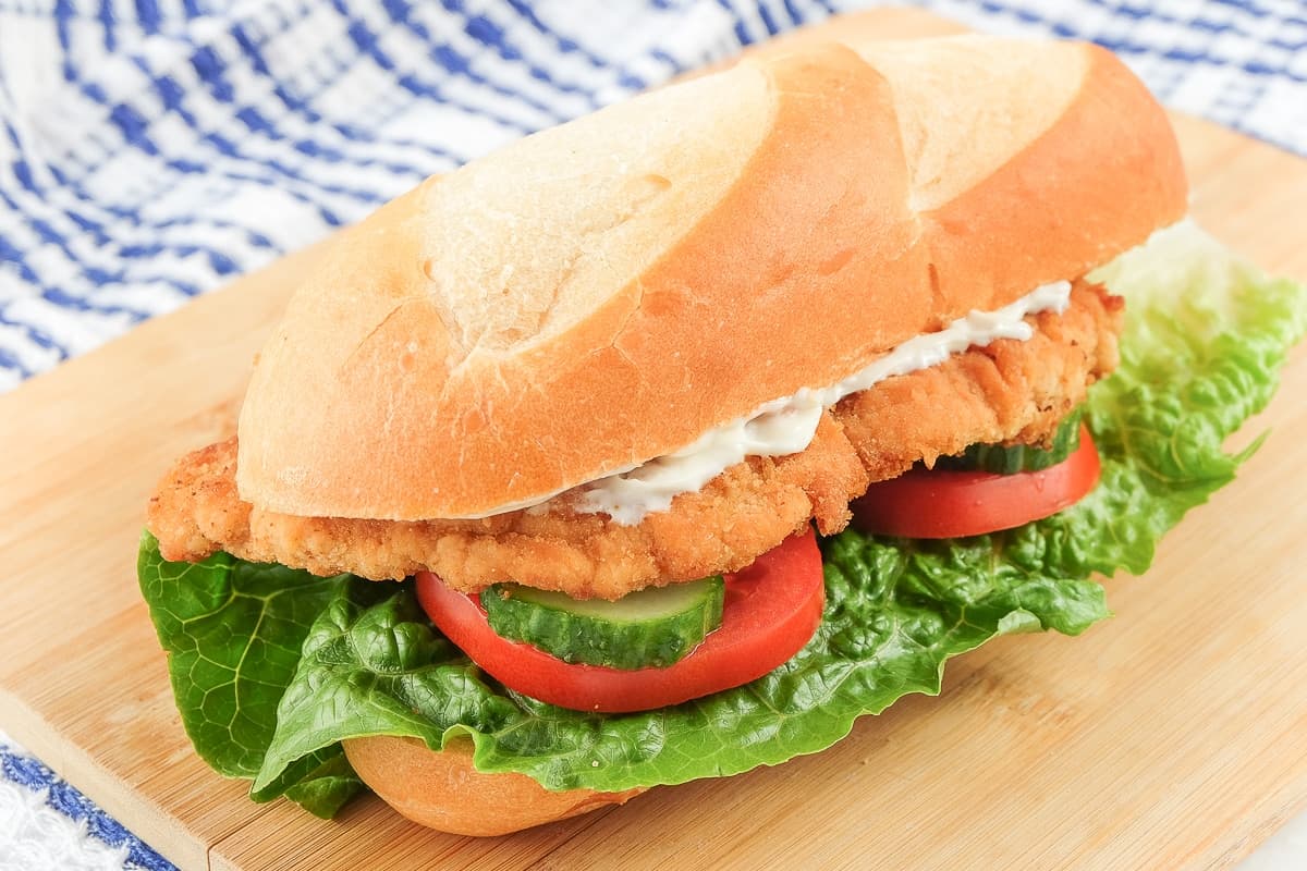 Sandwich cu Schnitzel
