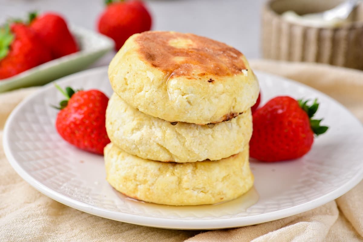 Syrniki (Clătite cu Brânză)