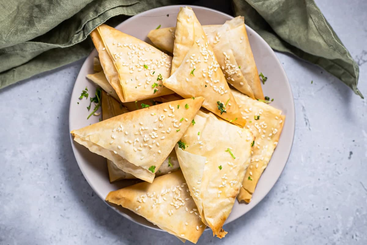 Tiropita (Greek Cheese Pies)