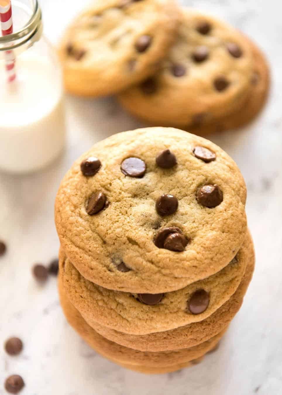 Soft Easy Chocolate Chip Cookies