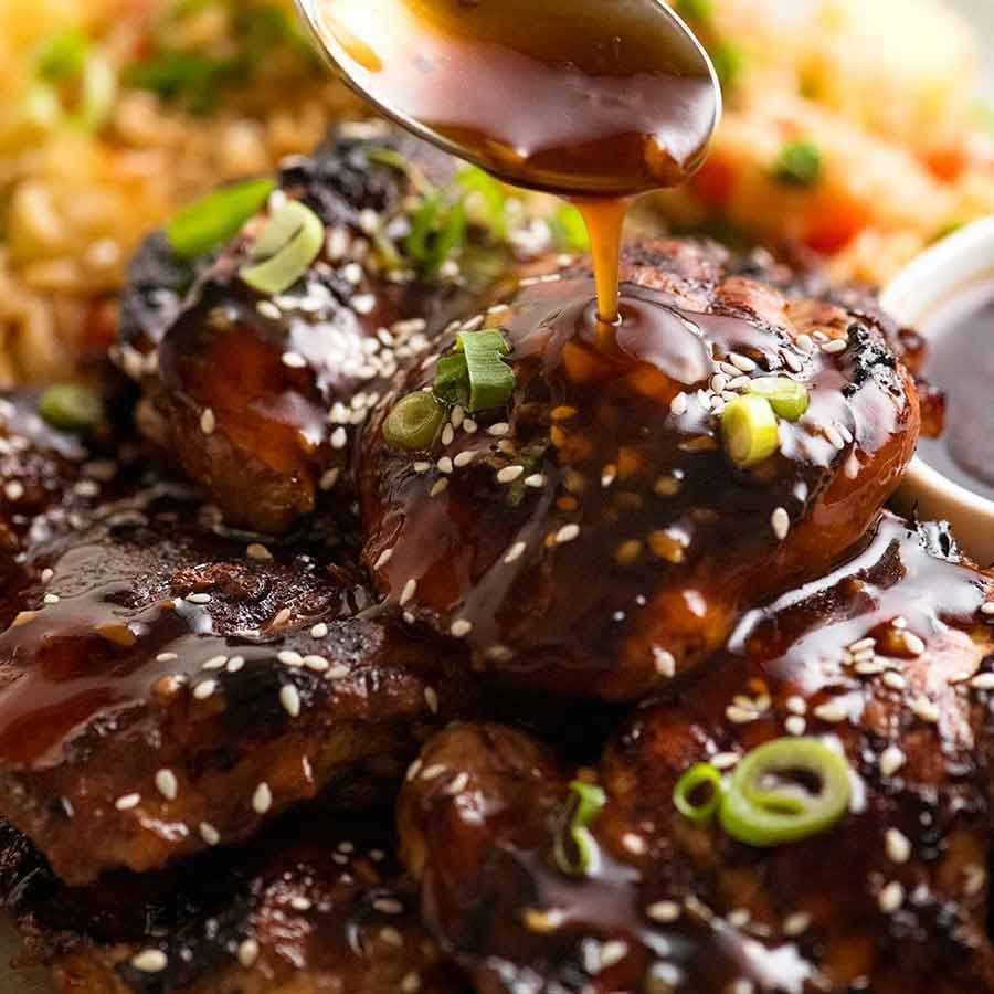 Honey Soy Chicken - Marinade and Sauce (excellent grilled!)