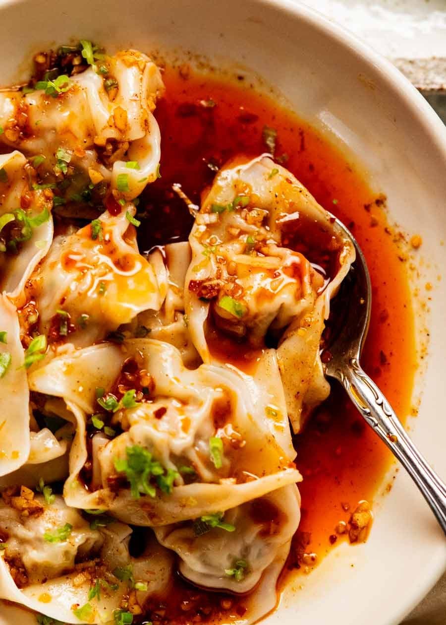 Spicy Wontons - Din Tai Fung!