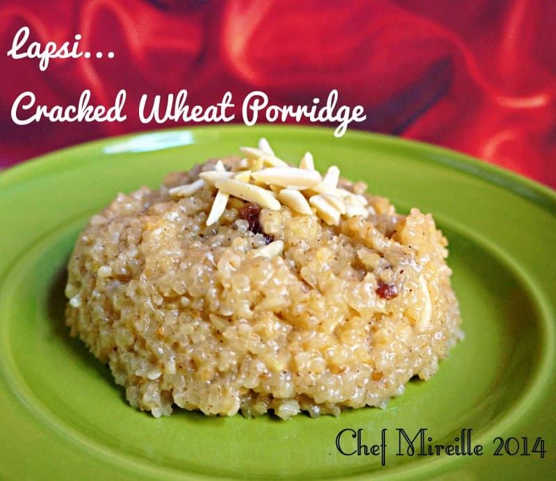 Rețetă Lapsi Indian cu Grâu Spart