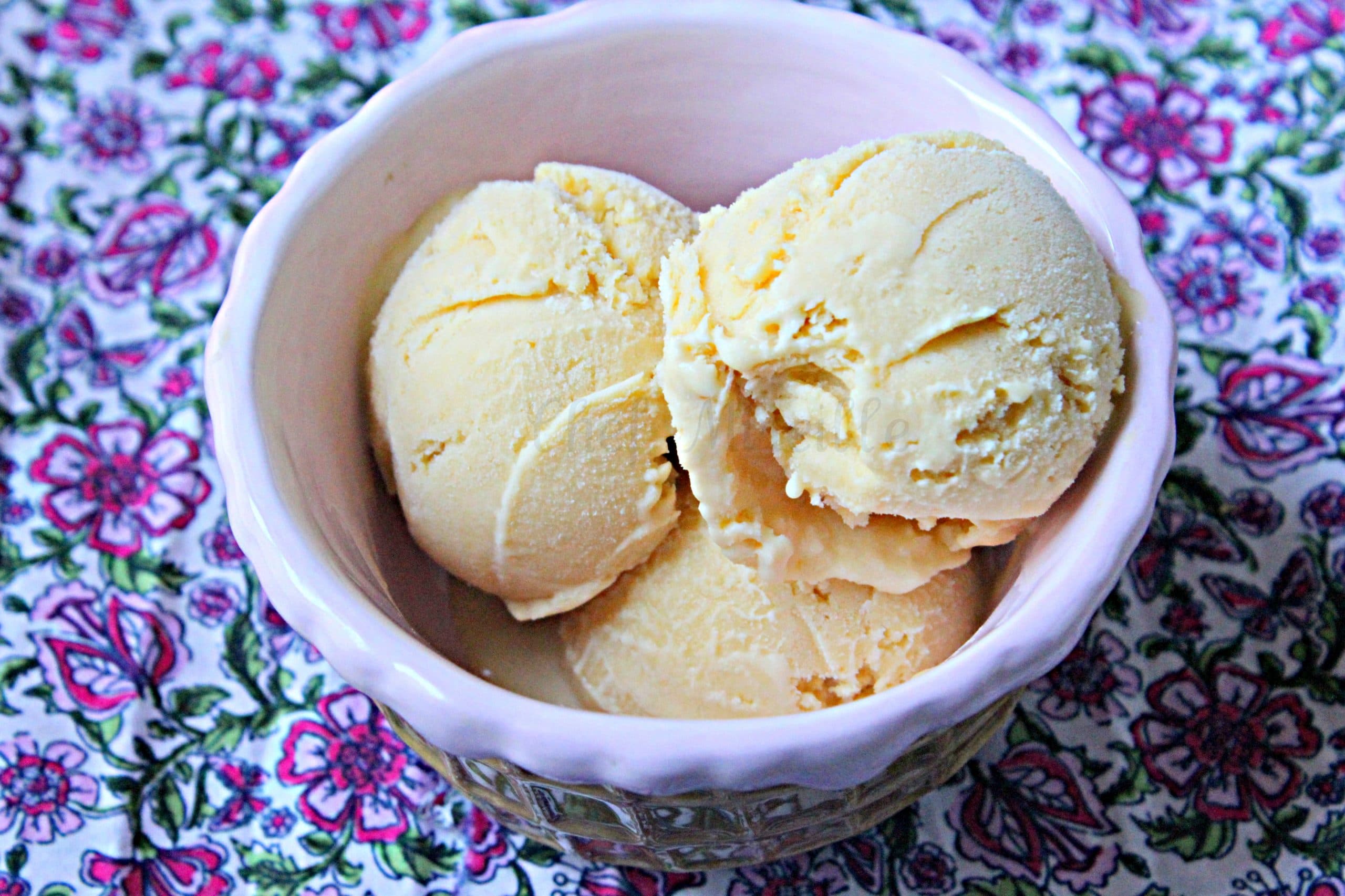 Inghețată cu Lucuma - Specialitate Peruviană