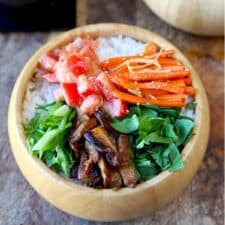 Vegetarian Chirashi Sushi