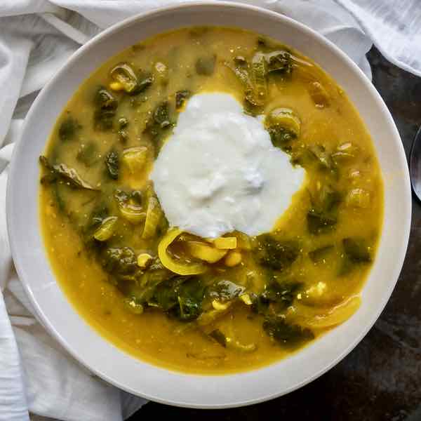 Supă de Spanac și Portocală (Butha-Buthe)