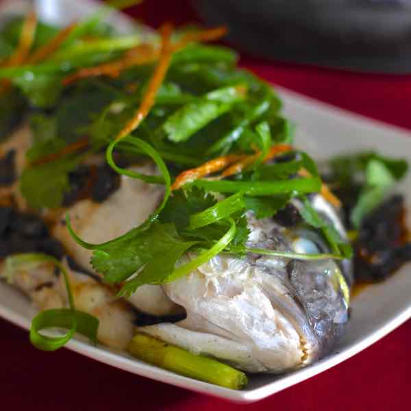 Pescado al Vapor Chino