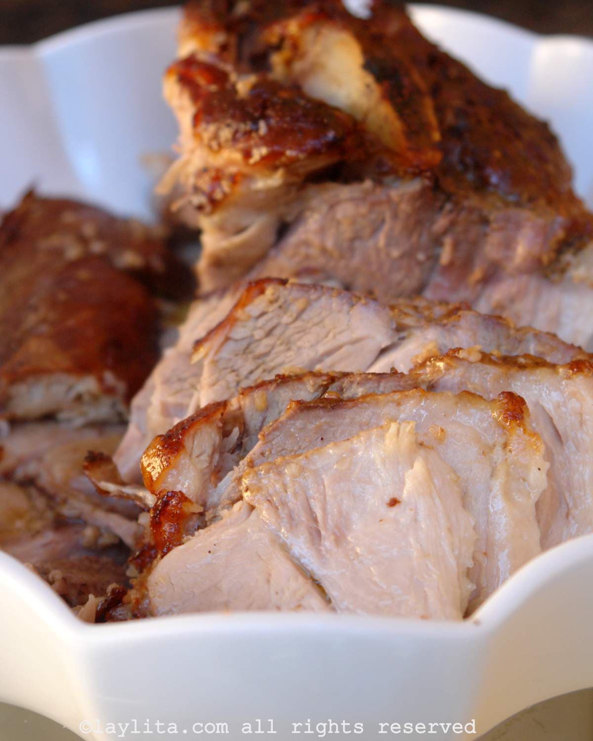 Hornado de Chancho Ecuadorian (Pui de porc la cuptor lent - versiune simplă)