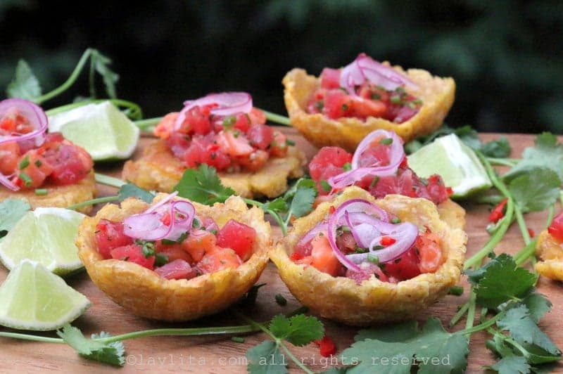 Ceviche inspirat de Poke cu Somon și Tună