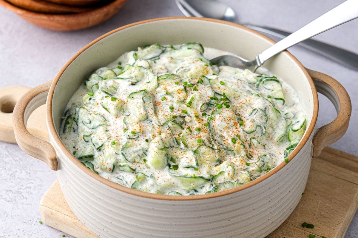 Hungarian Cucumber Salad