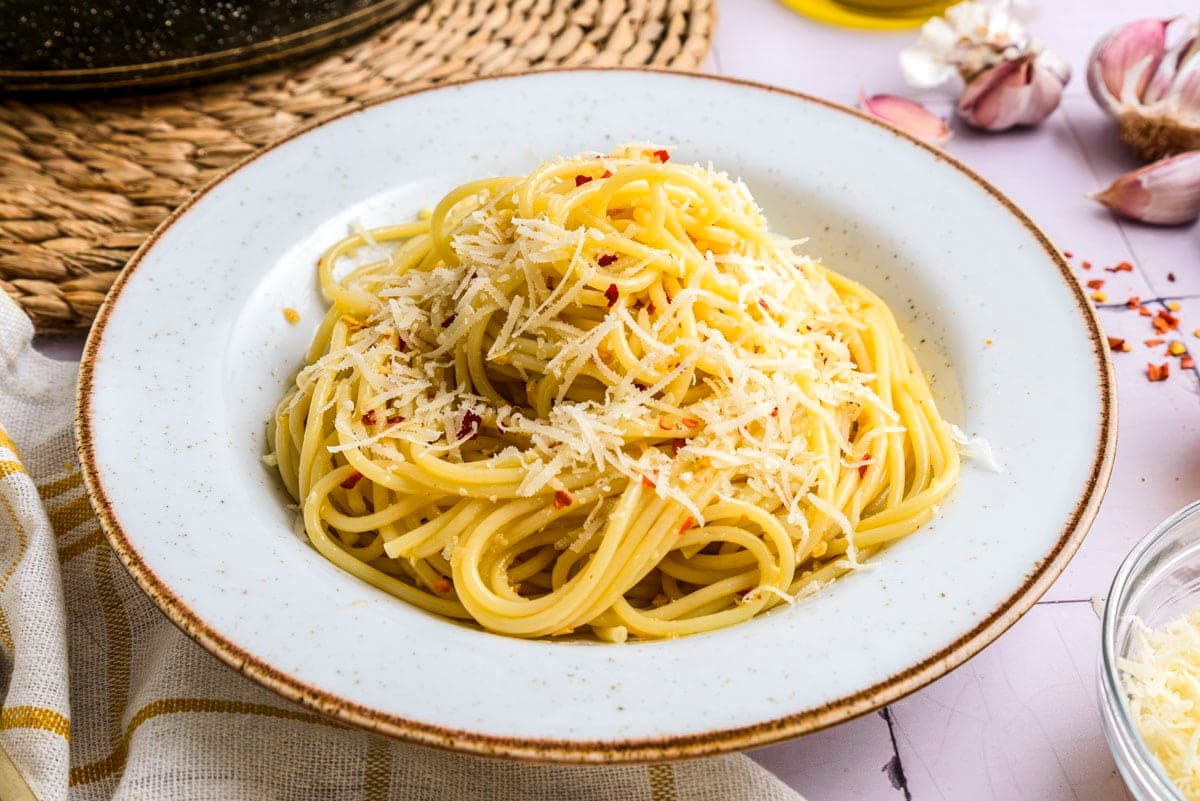 Spaghetti aglio e olio