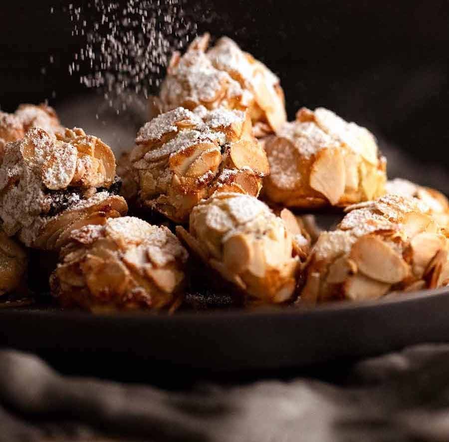 Prăjituri cu migdale italienești (Ricciarelli) - fără gluten!