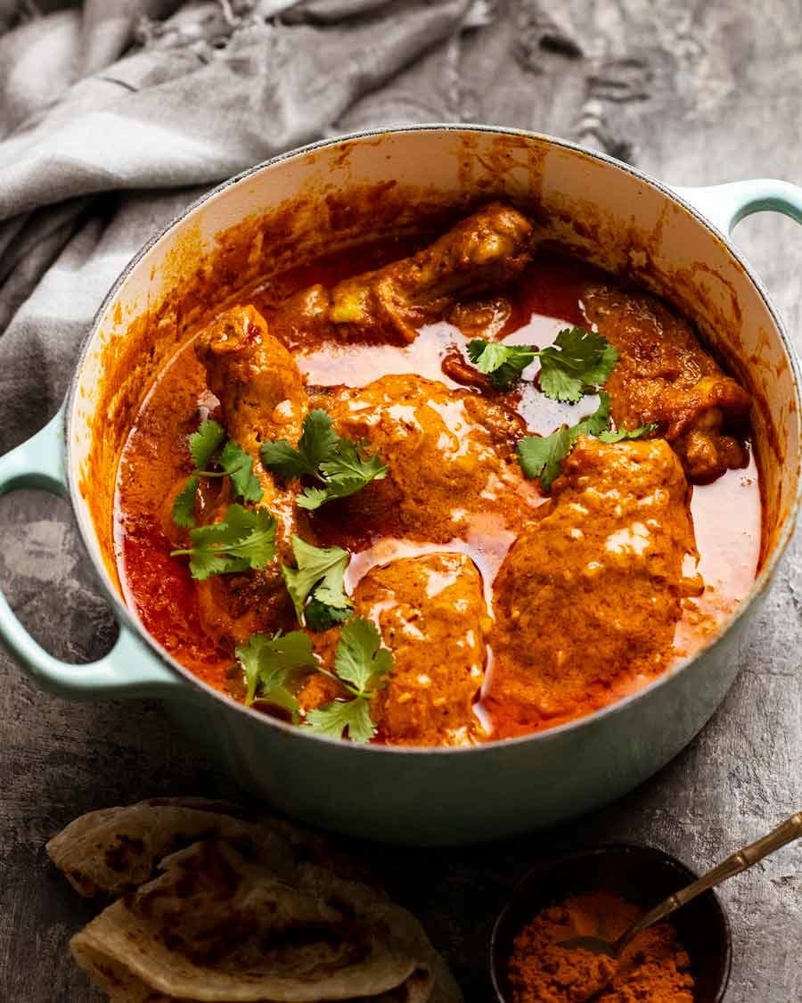 Curry de pui cu cocos și tomate - Kuku Paka
