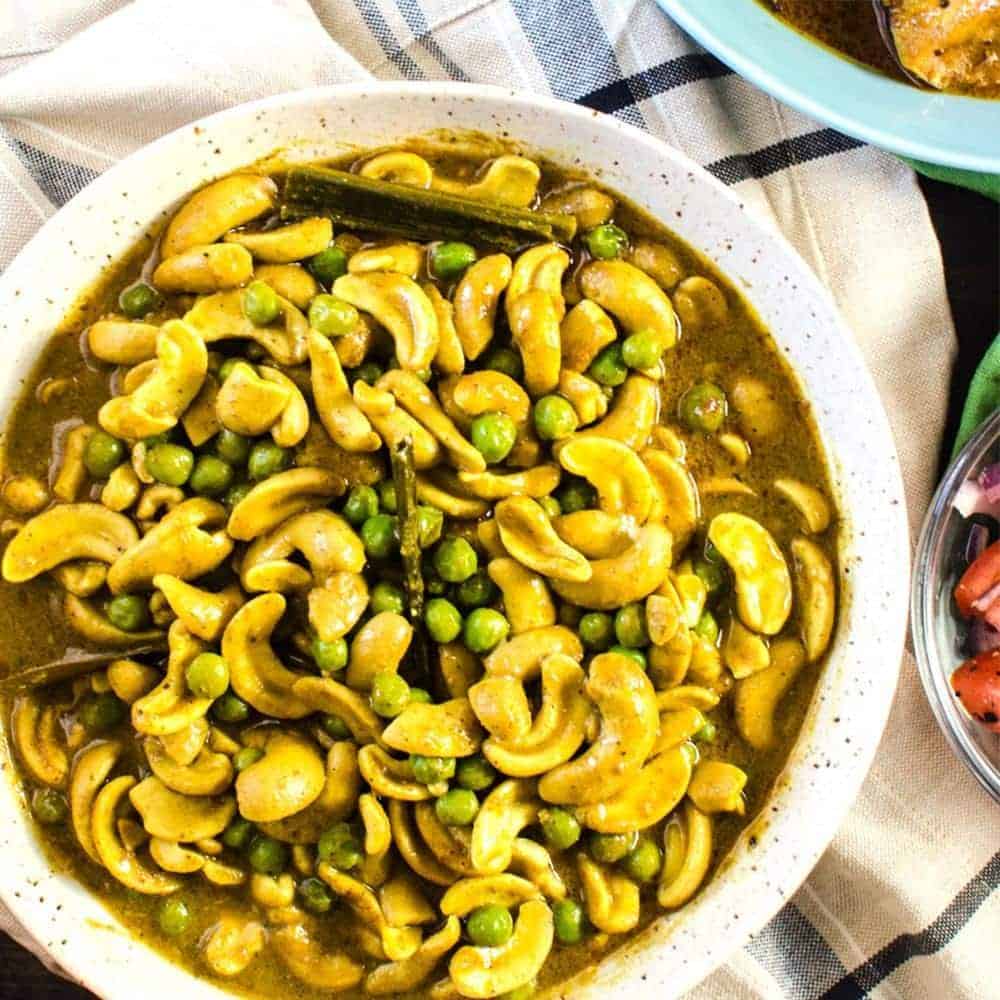 Curry de Nuci Cremos Sri Lankan (Vegan)