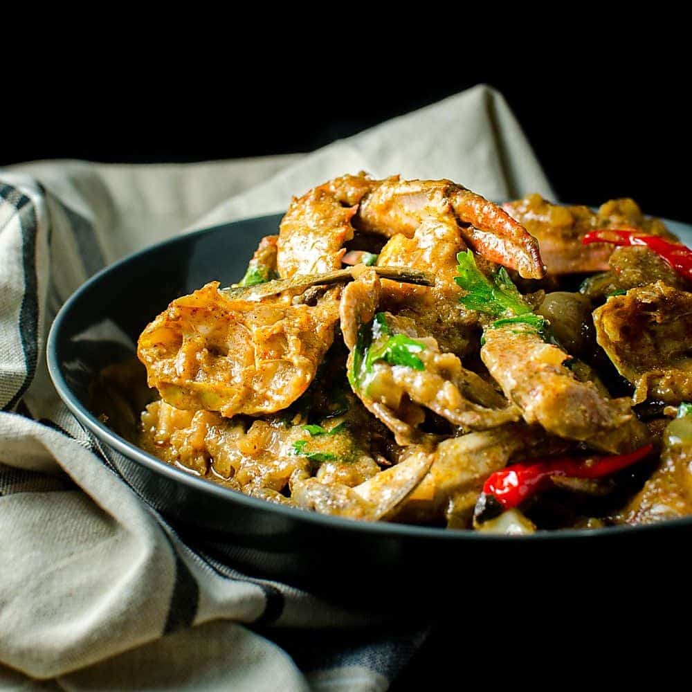 Curry de Crab Sri Lankan